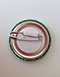 acterkant groene button